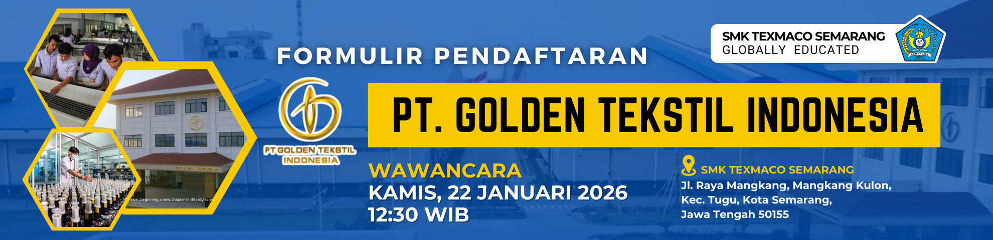 Banner Kuliah di China